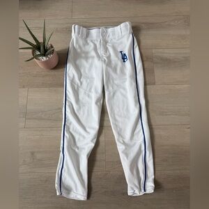 LA Dodgers Boys Youth Large Baseball pants